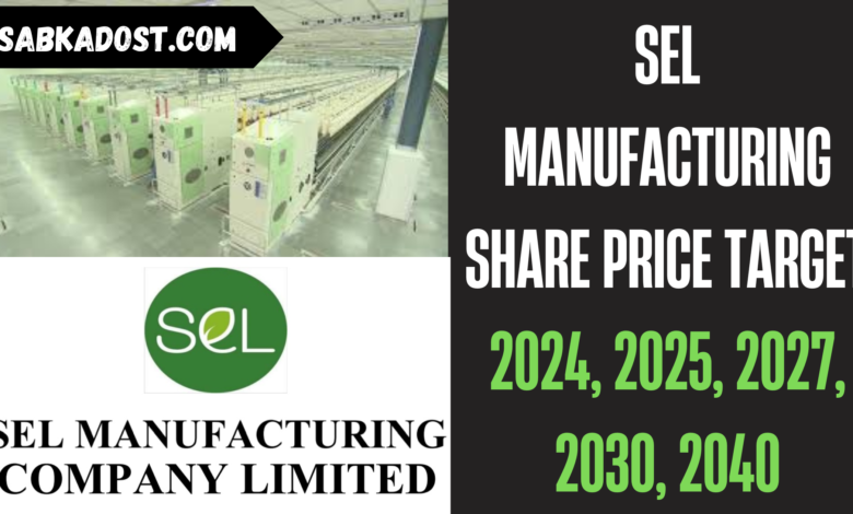 Sel Manufacturing Share Price Target 2024, 2025, 2026, 2027, 2030