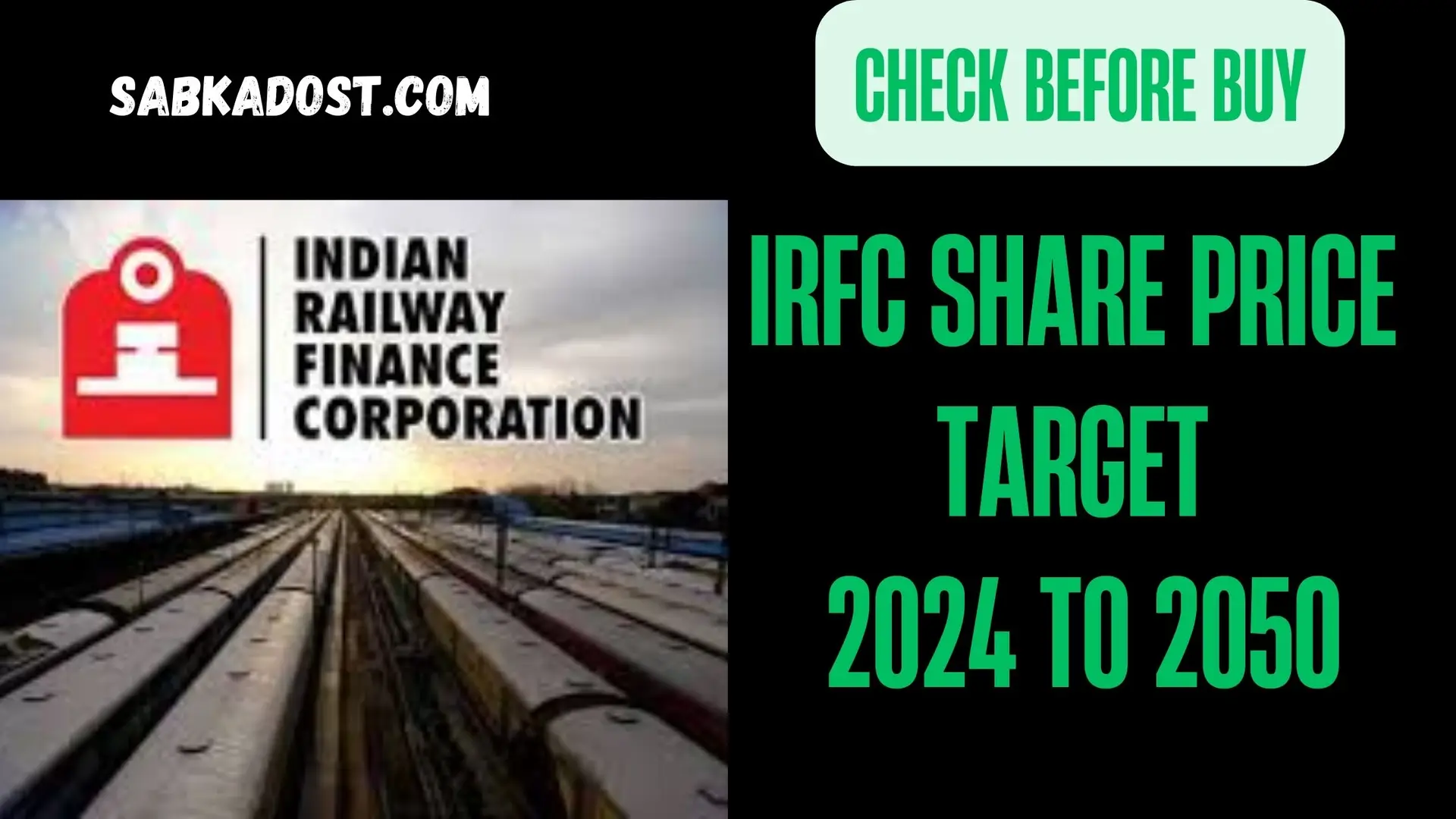 IRFC Share Price Target 2024, 2025, 2026, 2027, 2028, 2029 To 2030 More Details